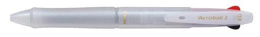 Pilot Acroball 3 0.3 Pearl White 3-Color Ballpoint Pen - Bkab40Mfpw-Kiichin - The #1 Place for Japanese Goods in Your Hand!