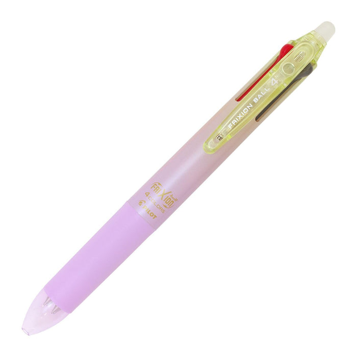 Pilot Slim 4-Color 0.38mm Frixion Ballpoint Pen Gradient Purple LKFB-80U-Kiichin - The #1 Place for Japanese Goods in Your Hand!