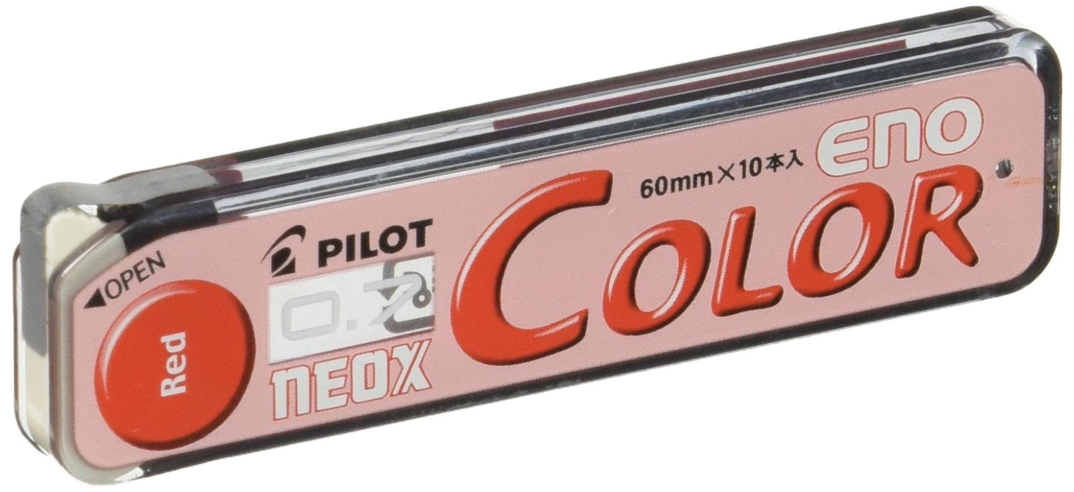 Pilot Eno 0.7mm Red Mechanical Pencil Lead - 10 Piece Pack-Kiichin - The #1 Place for Japanese Goods in Your Hand!