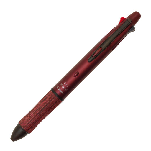 Pilot 4+1 Composite Writing Instrument Wood Bordeaux - Four Plus One Series-Kiichin - The #1 Place for Japanese Goods in Your Hand!