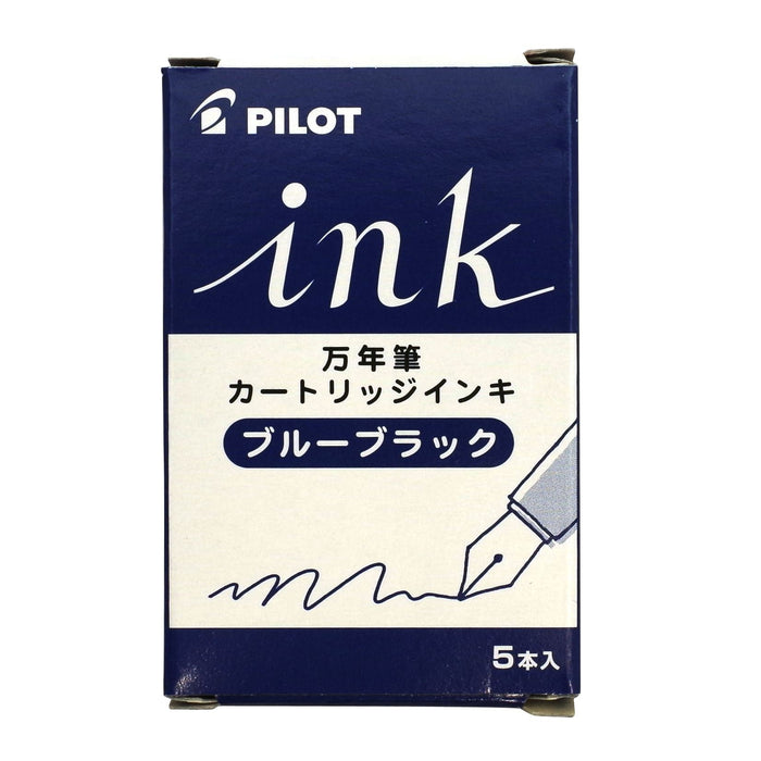 Pilot Blue-Black Fountain Pen Ink Cartridges 5-Piece Pack IRF-5S-BB-Kiichin - The #1 Place for Japanese Goods in Your Hand!