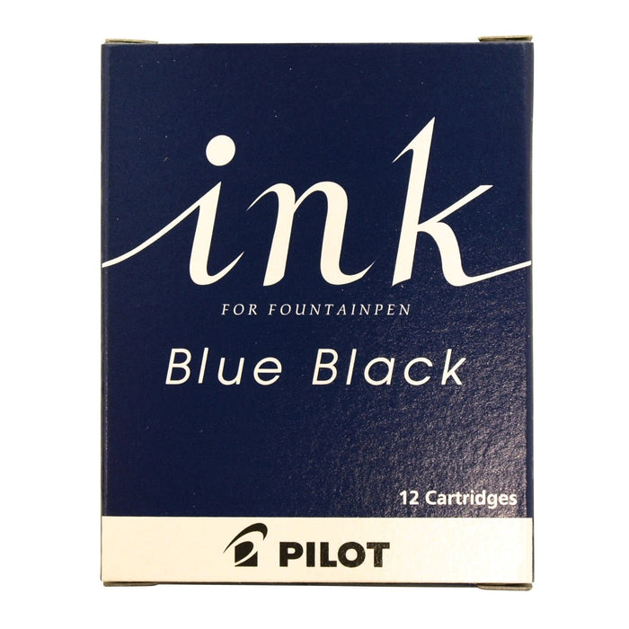 Pilot Fountain Pen Blue Black Ink Cartridge - 12 Pieces Pack (IRF12SBB)-Kiichin - The #1 Place for Japanese Goods in Your Hand!