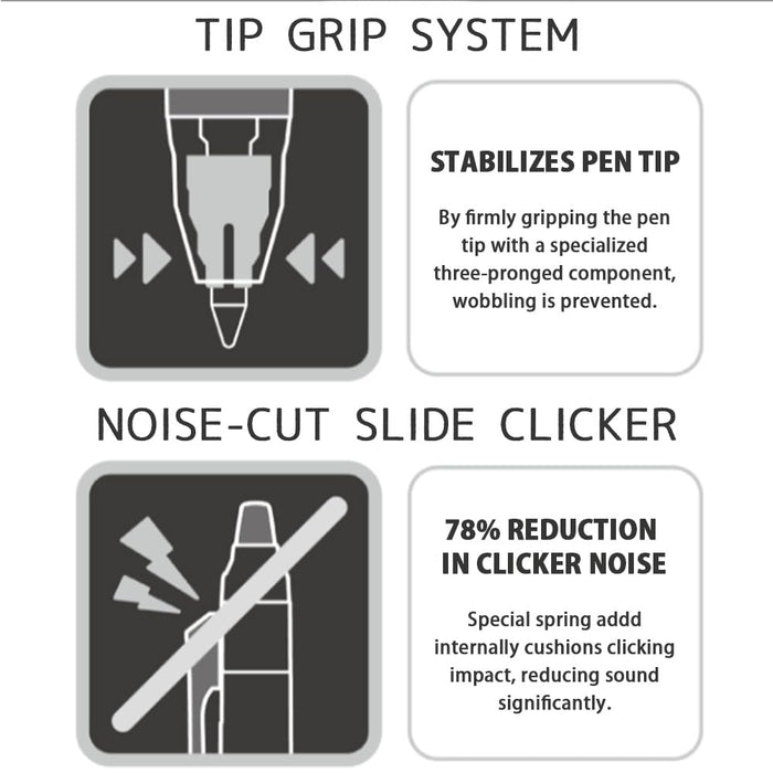 Pilot Frixion 3.0 Extra Fine 0.5mm Knock Retractable Pen Inspiration Blue-Kiichin - The #1 Place for Japanese Goods in Your Hand!