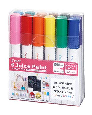 Pilot Marker Juice Paint EF12C SJP-240EF-12C High-Quality Writing Tool by Pilot-Kiichin - The #1 Place for Japanese Goods in Your Hand!