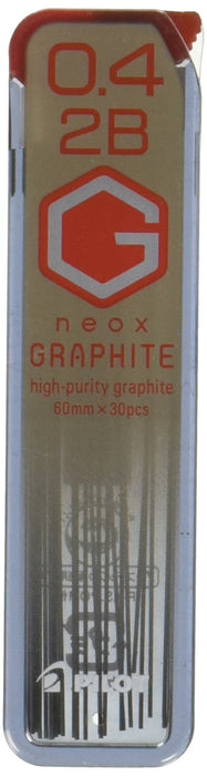 Pilot Neox Graphite 0.4mm 2B Mechanical Pencil Lead 30 Pieces-Kiichin - The #1 Place for Japanese Goods in Your Hand!