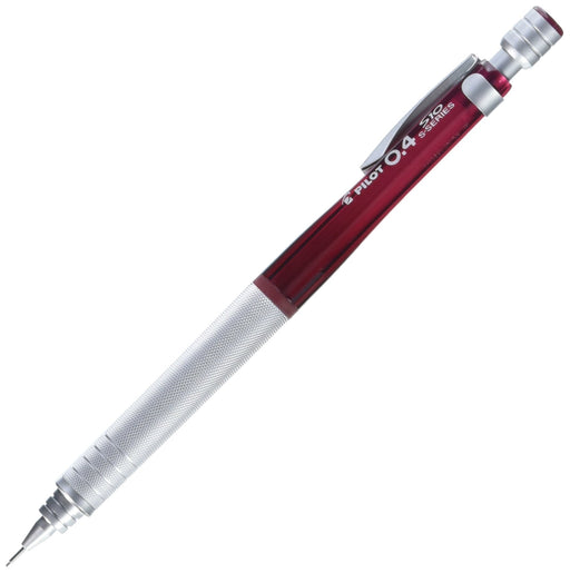 Pilot S10 Mechanical Pencil 0.4mm Lead Transparent Red Body-Kiichin - The #1 Place for Japanese Goods in Your Hand!