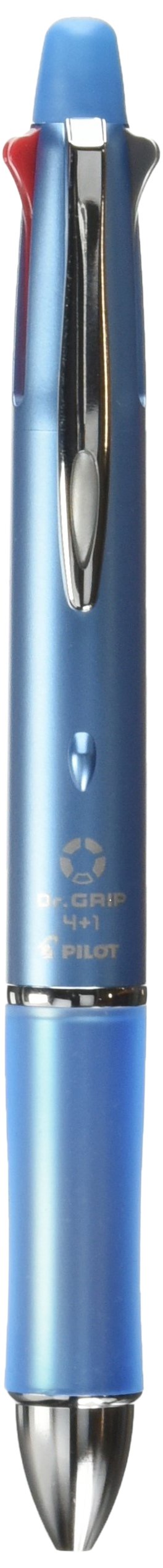 Pilot Dr. Grip 4+1 Multi-Function Pen 0.5mm Ballpoint & Mechanical Pencil Ice Blue-Kiichin - The #1 Place for Japanese Goods in Your Hand!