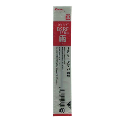 Pilot Fine Point 0.7 Red Oil-Based Ballpoint Pen Refill Bsrf-6F-R-Kiichin - The #1 Place for Japanese Goods in Your Hand!