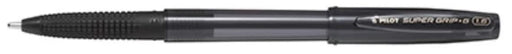 Pilot Super Grip G Oil-Based Black Ballpoint Pens 1.6mm Thick Cap Type Set of 10-Kiichin - The #1 Place for Japanese Goods in Your Hand!