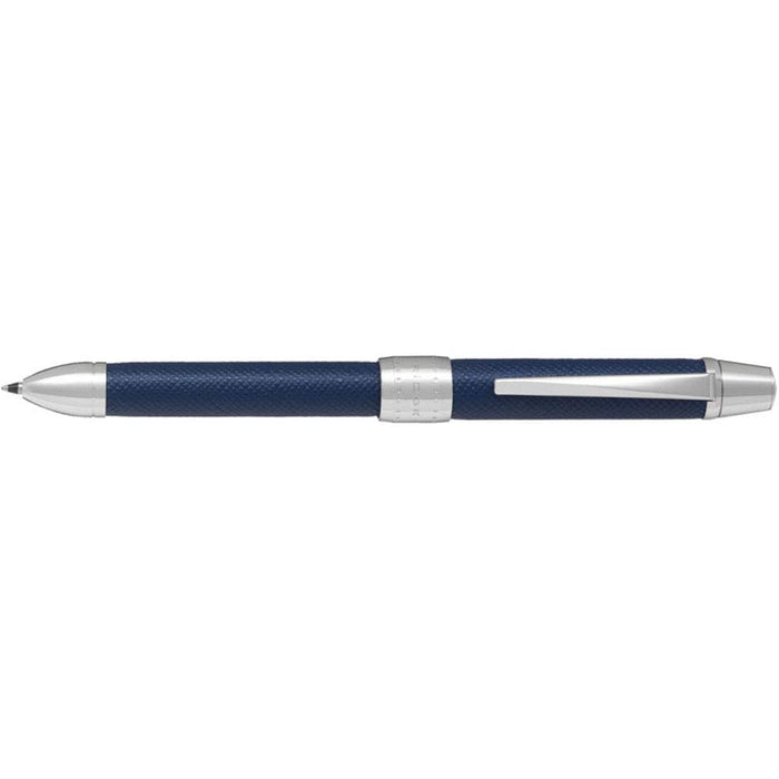Pilot 2+1 Ridge Leather Blue Multifunctional Pen 0.7mm/0.5mm Ballpoint Duo - BTHR-3SL-L-Kiichin - The #1 Place for Japanese Goods in Your Hand!