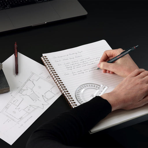 Rotring 600 Dark Stone Mechanical Pencil 0.5mm with Gift Box 2204409-Kiichin - The #1 Place for Japanese Goods in Your Hand!