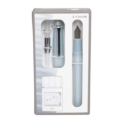 Sailor Fountain Pen Profit Junior +10 Brush Characters Flickering Frozen Sky 10-0420-706-Kiichin - The #1 Place for Japanese Goods in Your Hand!