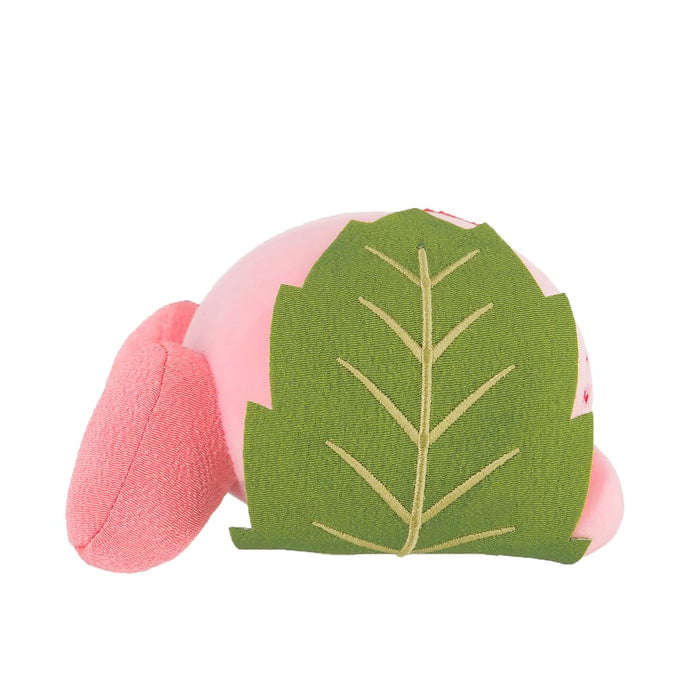 Sanei Boeki Kirby Sakuramochi Plush Toy S Fluffy Japanese Collection 12x15x9cm-Kiichin - The #1 Place for Japanese Goods in Your Hand!