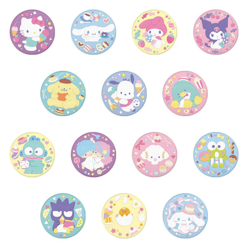 Bandai Sanrio Char Emb Can Badge Biscuit 2 Box 12-Kiichin - The #1 Place for Japanese Goods in Your Hand!