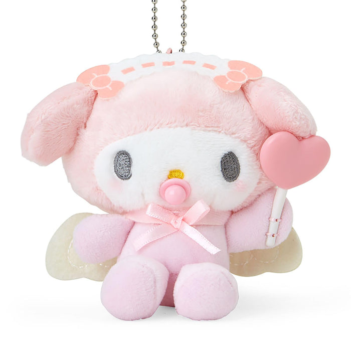 Sanrio My Melody Baby Angel Mascot Holder 084859 - Adorable Plush Accessory-Kiichin - The #1 Place for Japanese Goods in Your Hand!