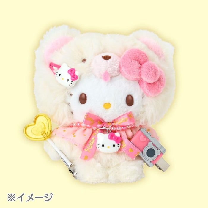Sanrio Hello Kitty Fluffy Mascot Holder Doll Plush 549835-Kiichin - The #1 Place for Japanese Goods in Your Hand!