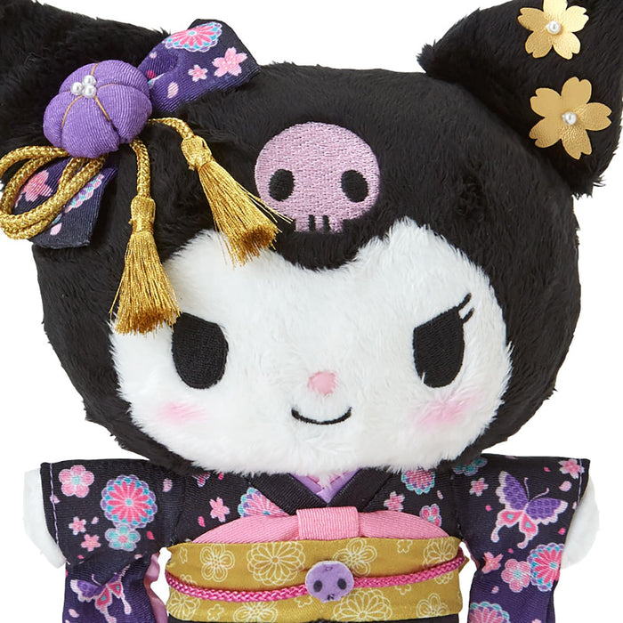 Sanrio Kuromi Plush Toy Kimono Edition 067709-Kiichin - The #1 Place for Japanese Goods in Your Hand!