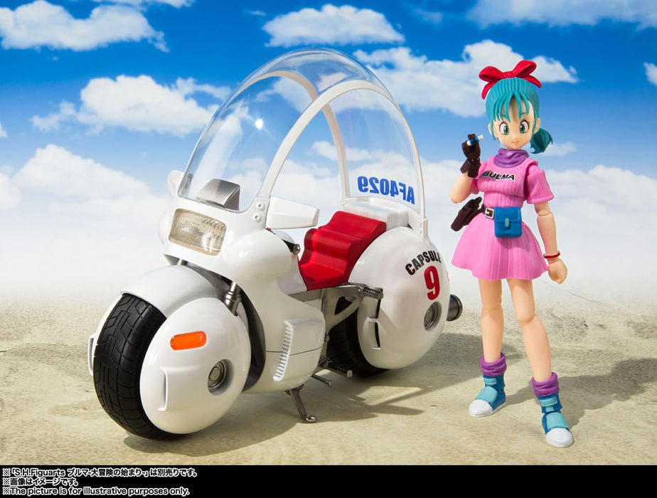 Bandai Spirits SH Figuarts Bulma's Bike Hoi Poi Capsule No 9 Resale - 175mm Movable Figure-Kiichin - The #1 Place for Japanese Goods in Your Hand!