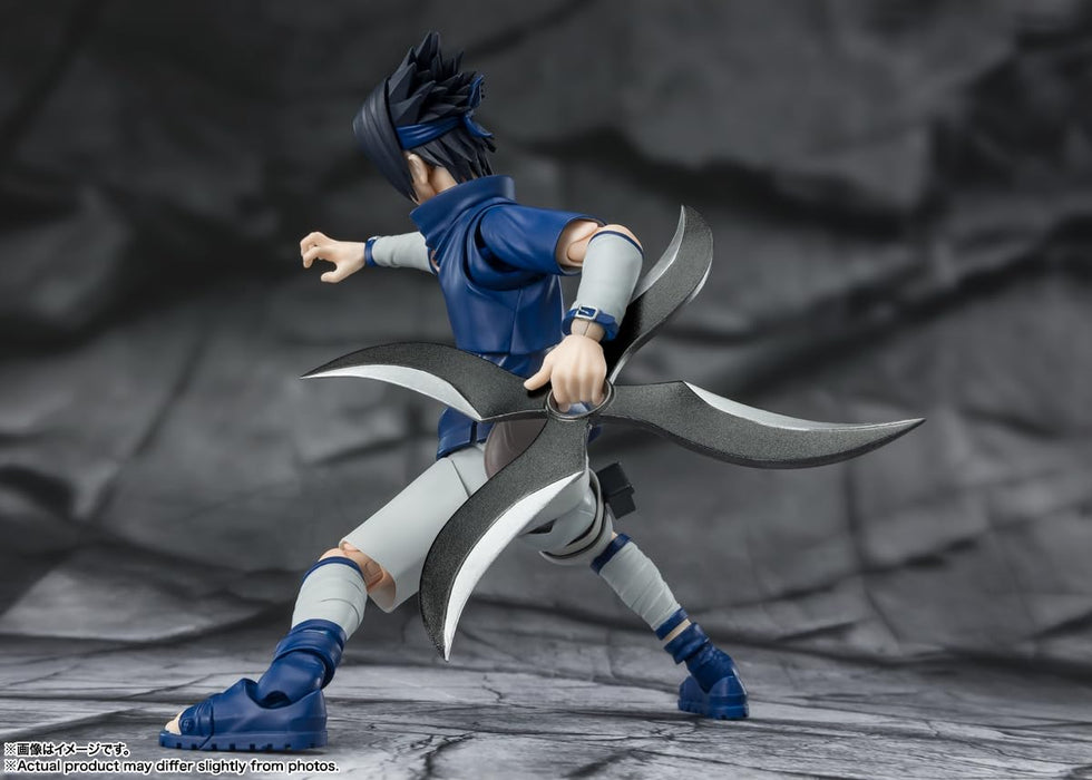 Bandai Spirits Sh Figuarts Uchiha Sasuke Ninja Figure ABS/PVC 135mm B64937-Kiichin - The #1 Place for Japanese Goods in Your Hand!