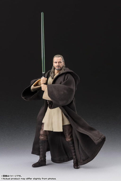 Bandai Spirits SH Figuarts Qui-Gon Jinn 150mm PVC ABS Cloth Figure-Kiichin - The #1 Place for Japanese Goods in Your Hand!