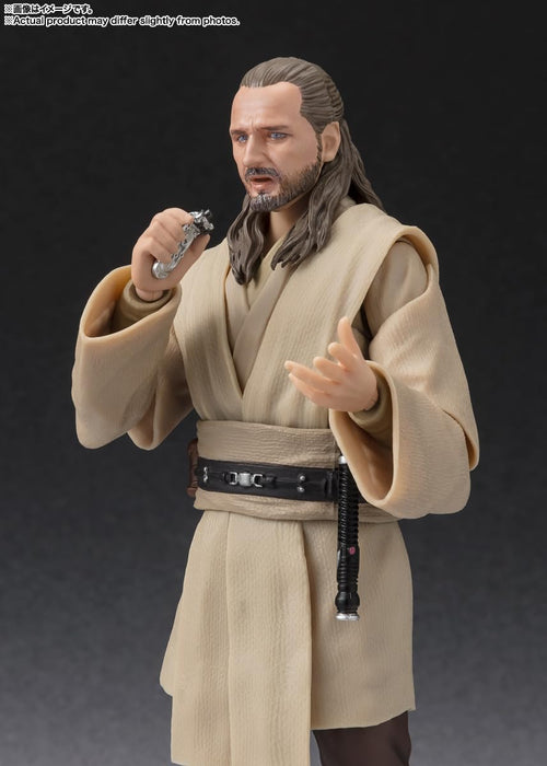 Bandai Spirits SH Figuarts Qui-Gon Jinn 150mm PVC ABS Cloth Figure-Kiichin - The #1 Place for Japanese Goods in Your Hand!