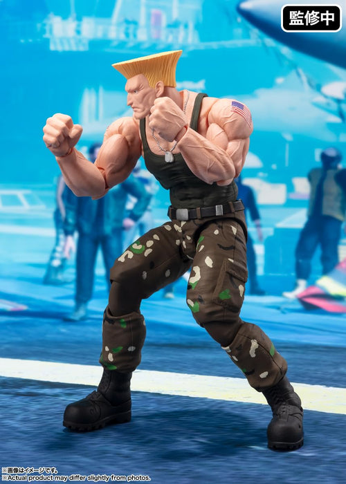 Bandai Spirits SH Figuarts Street Fighter Guile Outfit 2 160mm ABS PVC Figure-Kiichin - The #1 Place for Japanese Goods in Your Hand!