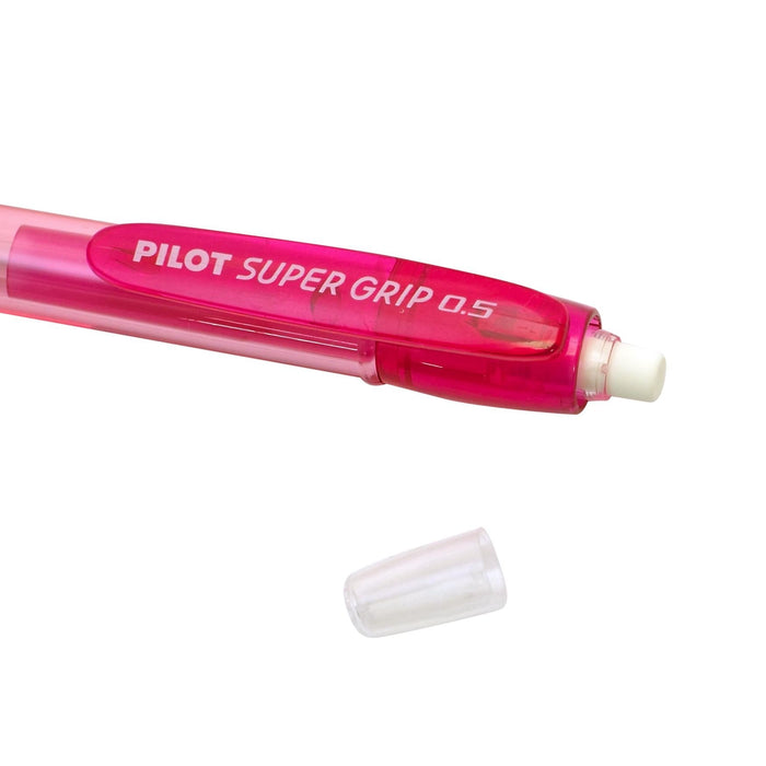 Pilot Sharp Super Grip Knock Pen Transparent Red Hgp10Rtr5-Kiichin - The #1 Place for Japanese Goods in Your Hand!