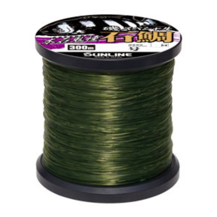 Sunline Iso Special Nylon Line 300M No. 16 Seaweed Green-Kiichin - The #1 Place for Japanese Goods in Your Hand!