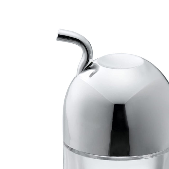 Daiwa Exio M Ex-2 Soy Sauce Dispenser Silver 110Ml Anti-Drip Made in Japan