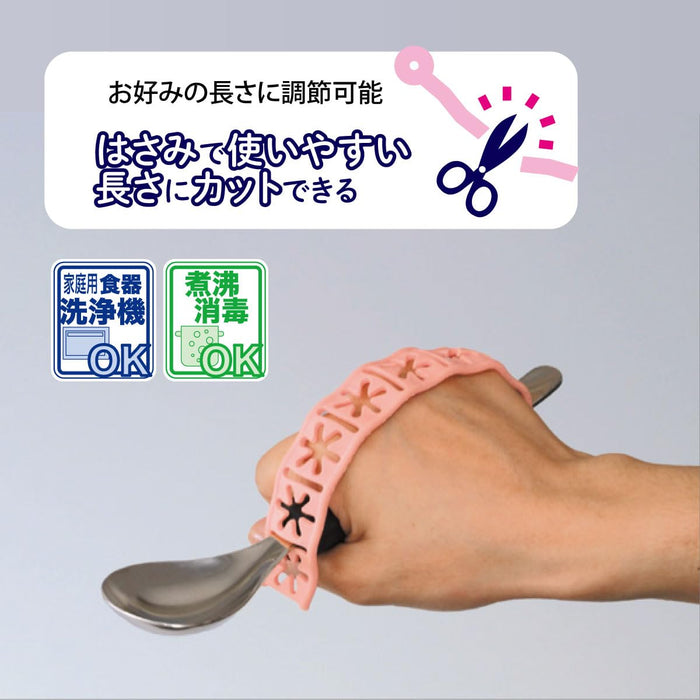 Daiwa Pink Spoon Fork Self-Help Support 1 Pc Dishwasher Safe Japan Made