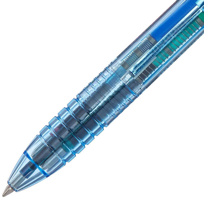 Tombow 4-Color Compact Ballpoint Pen with Strap Reporter 4 Blue Bc-Fsrcv40-Kiichin - The #1 Place for Japanese Goods in Your Hand!