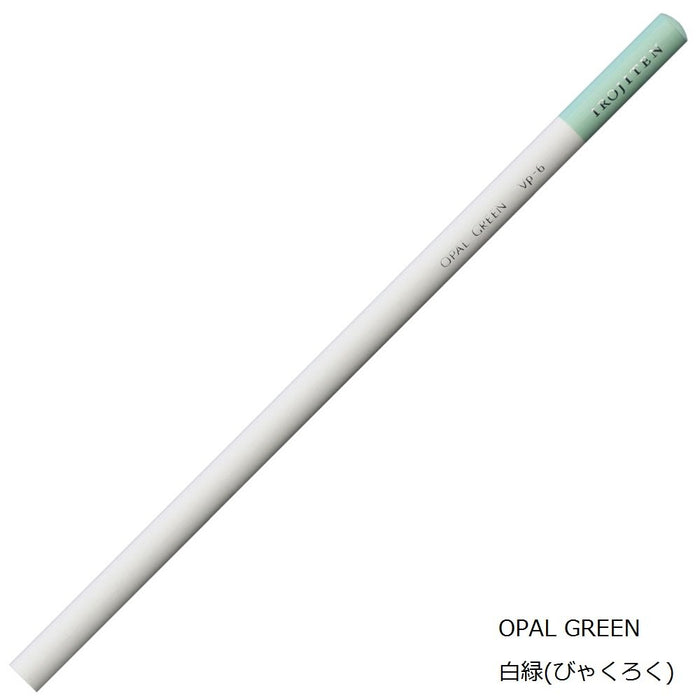 Tombow White Green Colored Pencil 6-Piece Set Single Color Ci-Rvp6-6P-Kiichin - The #1 Place for Japanese Goods in Your Hand!