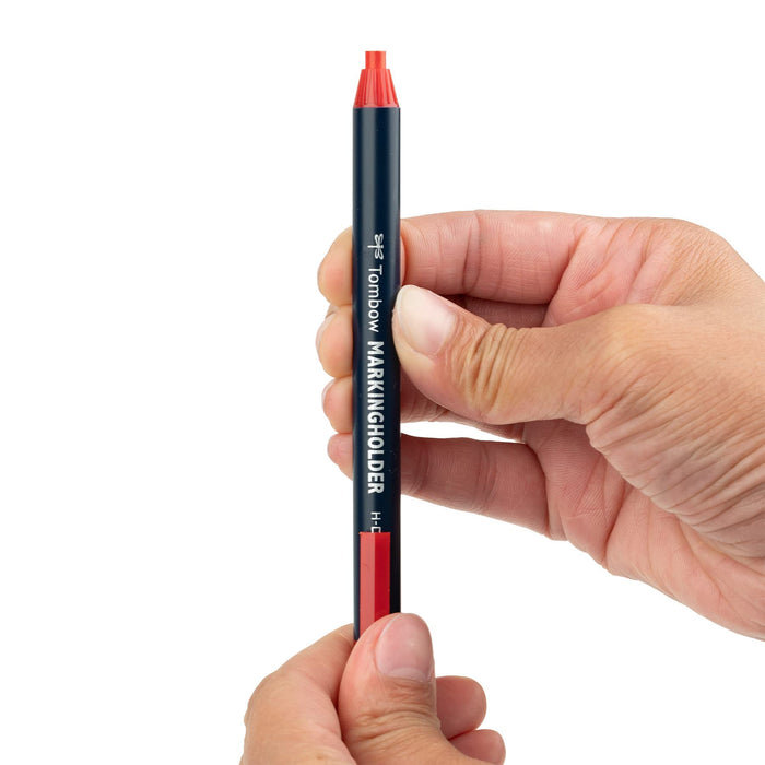 Tombow Industrial Marker Red H-DM25 Marking Holder - Tombow-Kiichin - The #1 Place for Japanese Goods in Your Hand!
