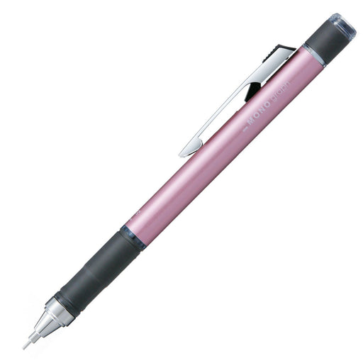 Tombow Mono Monograph Pink Mechanical Pencil with Rubber Grip-Kiichin - The #1 Place for Japanese Goods in Your Hand!
