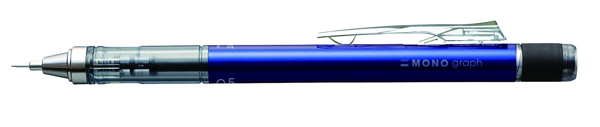 Tombow Monograph Mechanical Pencil 0.5mm in Dynamic Blue - Dpa-132D-Kiichin - The #1 Place for Japanese Goods in Your Hand!