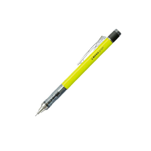 Tombow Monograph Mechanical Pencil 0.5mm Neon Yellow - DPA-134C-Kiichin - The #1 Place for Japanese Goods in Your Hand!