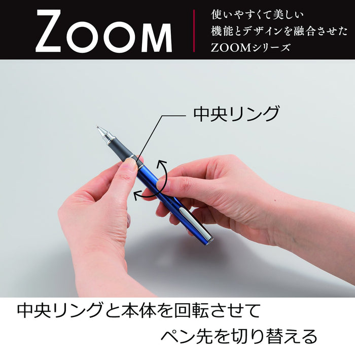 Tombow 2-Color Multifunctional Pen with Sharp Zoom Prussian Blue 505Mf-Kiichin - The #1 Place for Japanese Goods in Your Hand!