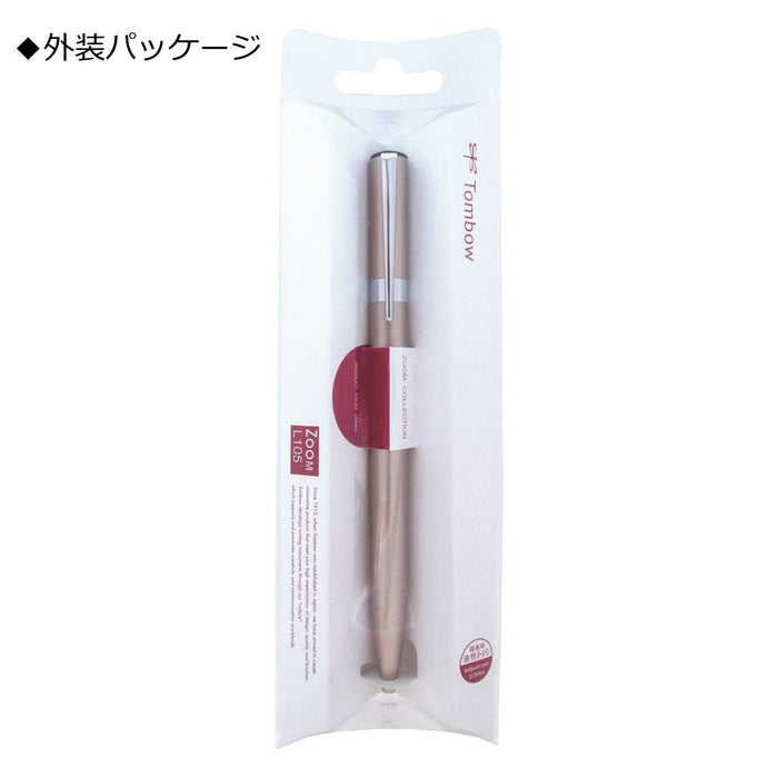 Tombow Zoom L105 Champagne Gold Ballpoint Pen 0.5 Oil-Based Ink-Kiichin - The #1 Place for Japanese Goods in Your Hand!