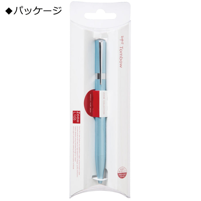 Tombow Zoom L105 Light Blue 0.5mm Oil-Based Ballpoint Pen - FLB-111H-Kiichin - The #1 Place for Japanese Goods in Your Hand!