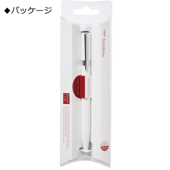 Tombow Zoom L105 0.5mm White Ballpoint Pen Oil-Based - Tombow FLB-111G-Kiichin - The #1 Place for Japanese Goods in Your Hand!