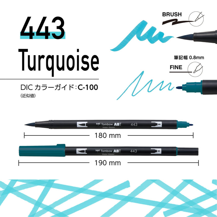 Tombow Dual Brush Pen 24 Color Set Basic - AB-T24CBA - Pencil Brush Pen-Kiichin - The #1 Place for Japanese Goods in Your Hand!