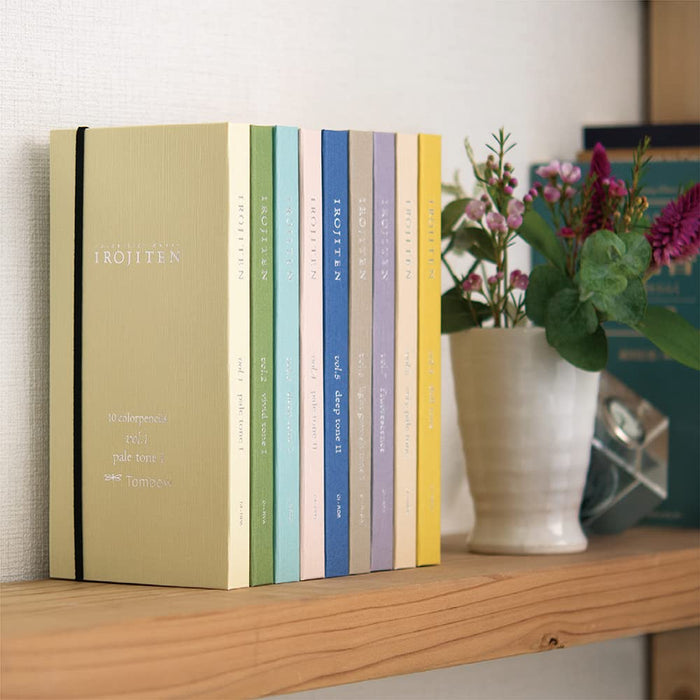 Tombow 100 Color Set Colored Pencil Dictionary - Ci-R100Cbaz-Kiichin - The #1 Place for Japanese Goods in Your Hand!