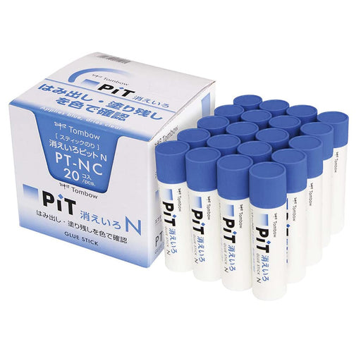 Tombow 20 Piece Pencil Glue Stick Set Disappearing Pit Pt-Nc-20P-Kiichin - The #1 Place for Japanese Goods in Your Hand!