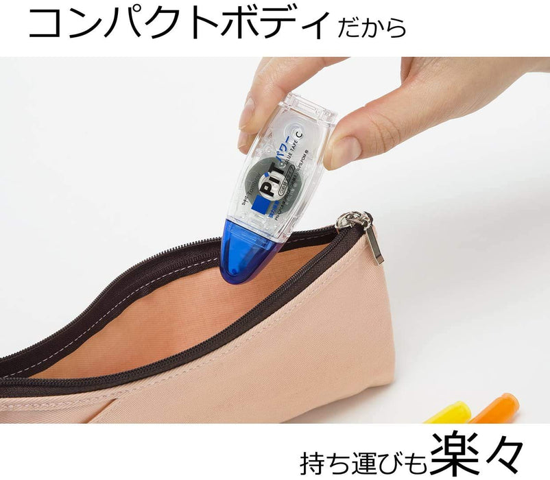 Tombow Pencil Glue Tape Pit Power C Pn-Cp Standard Edition-Kiichin - The #1 Place for Japanese Goods in Your Hand!