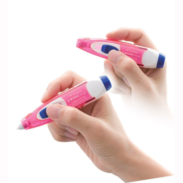 Tombow Mono 2Way Ct-Pex5C80 Pink Pencil with Mono Correction Tape-Kiichin - The #1 Place for Japanese Goods in Your Hand!