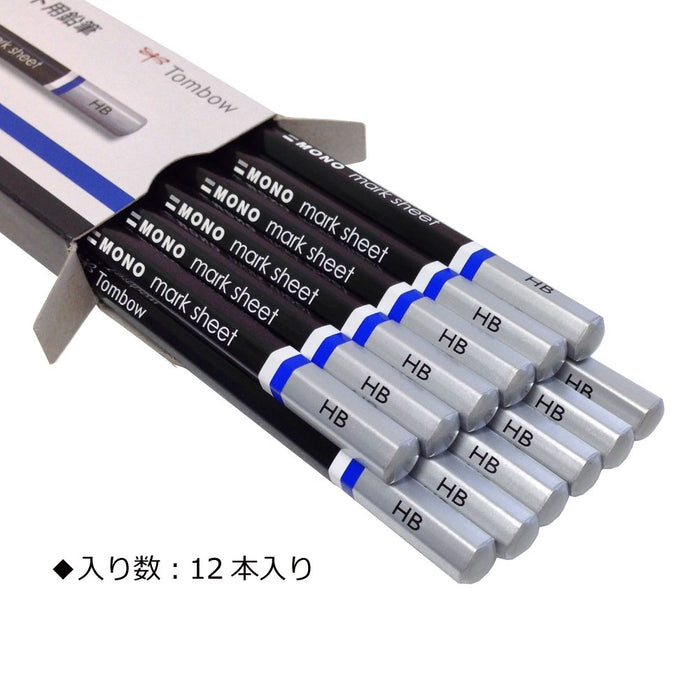 Tombow Mono Monomark Pencil Sheet HB Grade Pack of 12-Kiichin - The #1 Place for Japanese Goods in Your Hand!