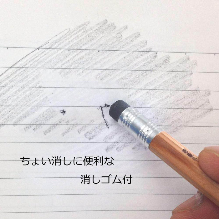 Tombow Wood Story HB Pencil with Rubber Pack of 12-Kiichin - The #1 Place for Japanese Goods in Your Hand!