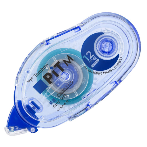 Tombow Pencil Tape Glue Pit MS12 High-Grade Adhesive - PN-MS12 Model-Kiichin - The #1 Place for Japanese Goods in Your Hand!