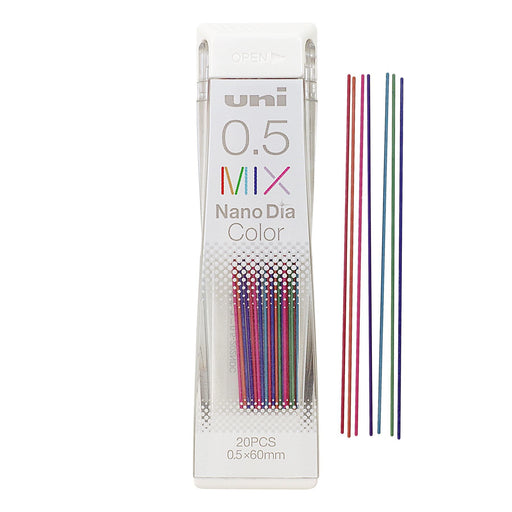 Mitsubishi Pencil Uni Color Sharp Mechanical Pencil Refill Mix U05202Ndcmix-Kiichin - The #1 Place for Japanese Goods in Your Hand!