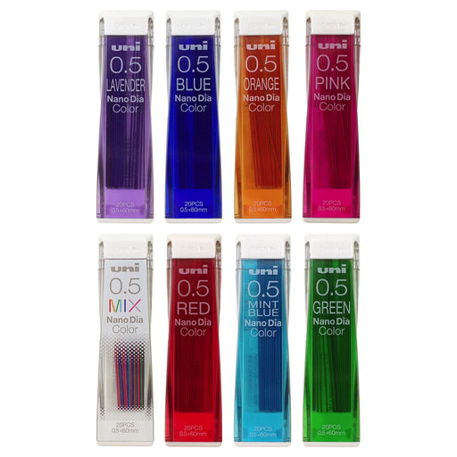 Mitsubishi Pencil Uni Color Sharp Mechanical Pencil Refill Mix U05202Ndcmix-Kiichin - The #1 Place for Japanese Goods in Your Hand!